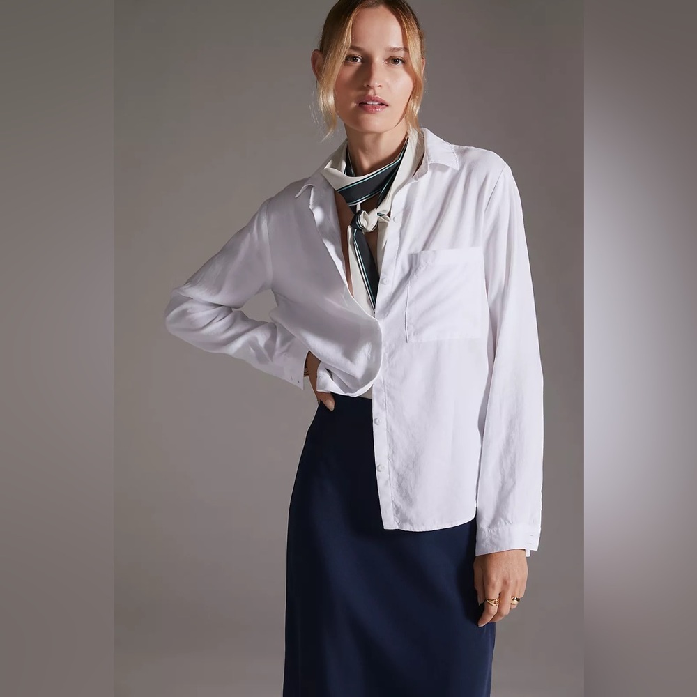Cloth & Stone Anthropology White Button Up